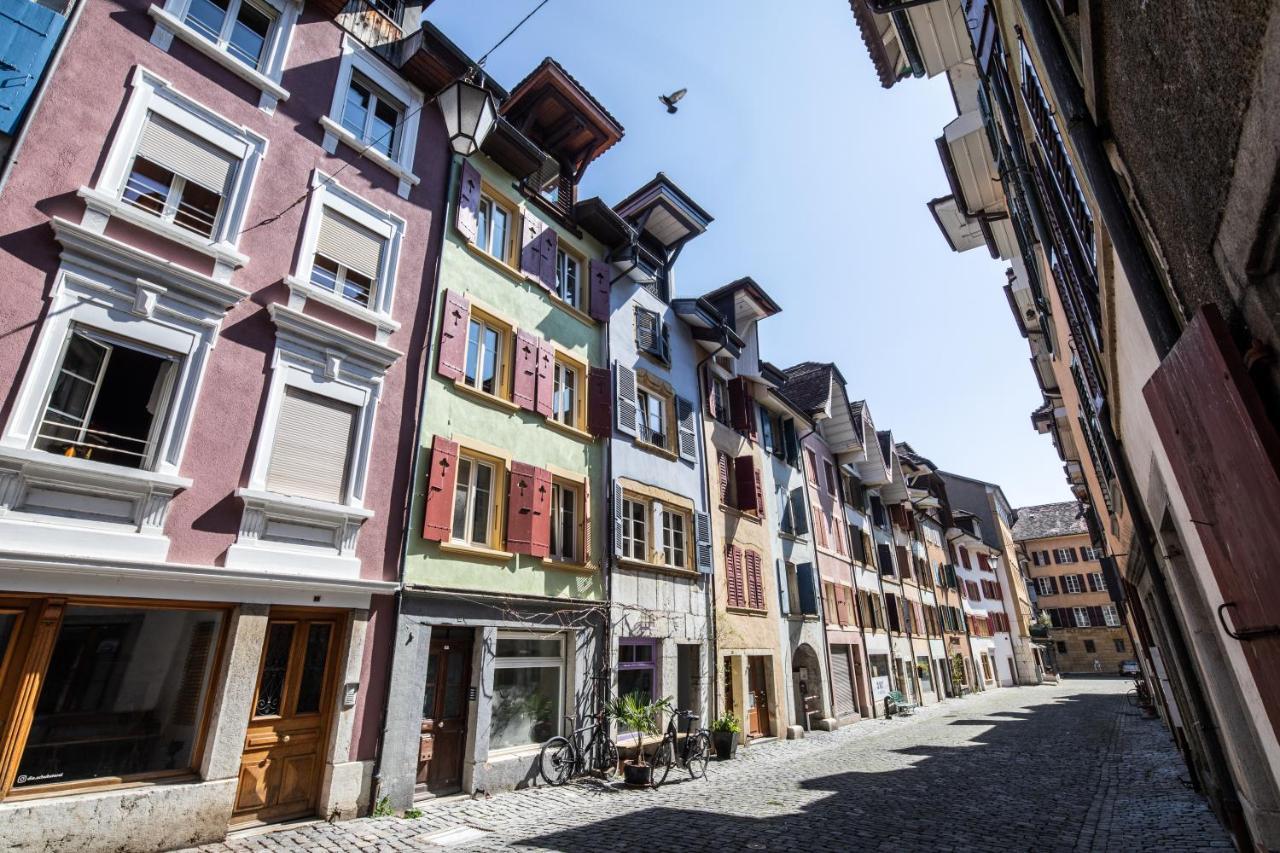 Duplex Allegro La Neuveville Exteriör bild
